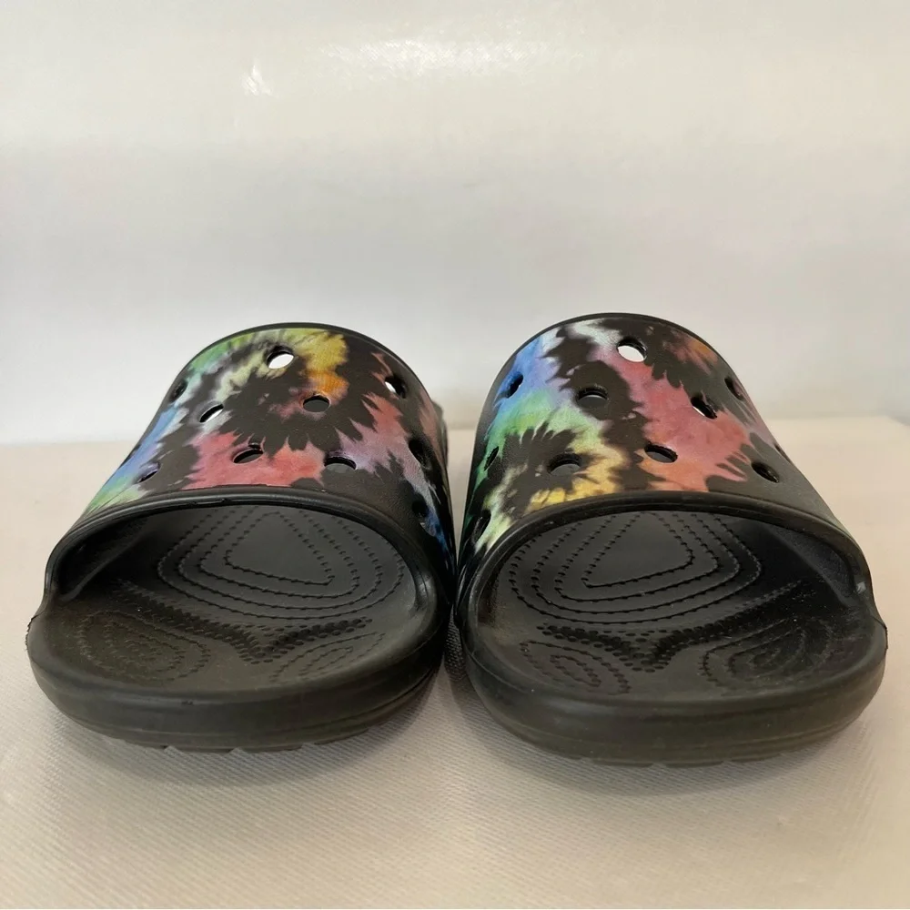 CROCS tie dye